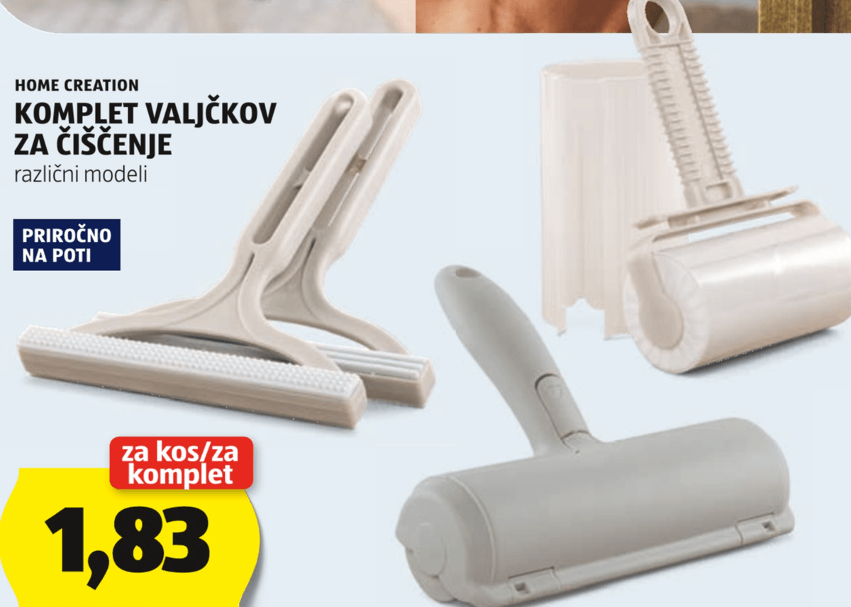 Home Creation Komplet ValjÄkov za ÄiÅ”Äenje - Akcija v trgovini Hofer