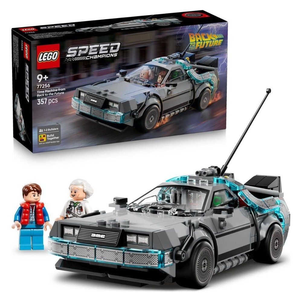 Kocke LEGO Časovni stroj iz filma Vrnitev v prihodnost Akcija v trgovini Mercator