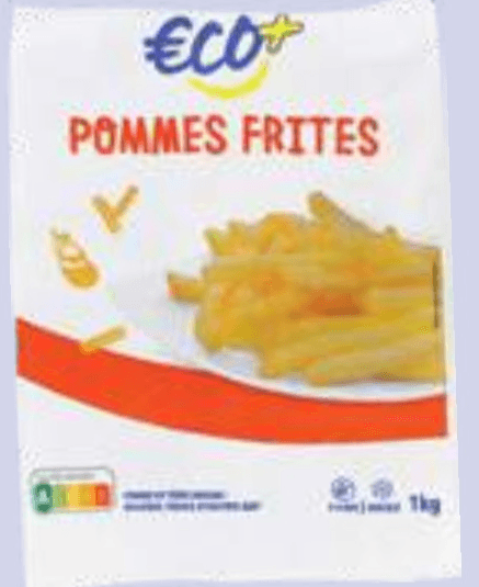 Predpripravljen krompirček Eco+ 1 kg Akcija v trgovini E.Leclerc