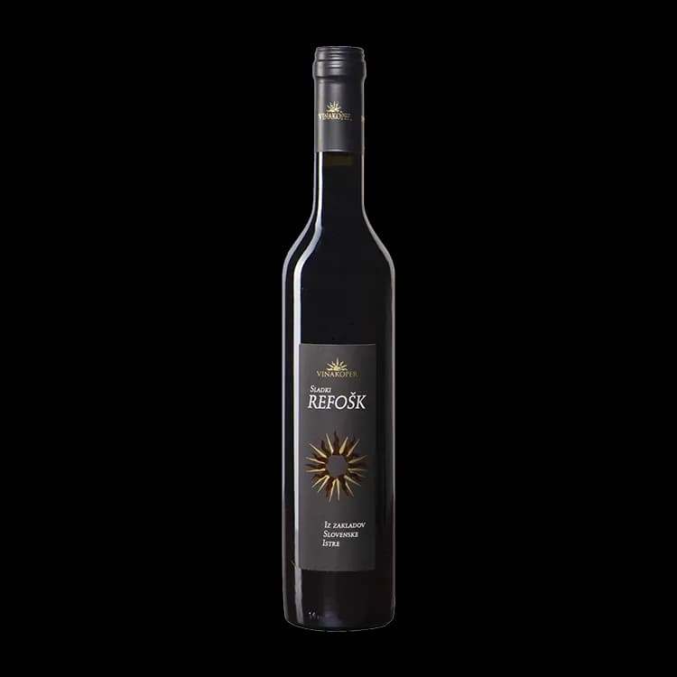 Kakovostno vino ZGP sladki refošk Vinakoper 0,75 l Akcija v trgovini E.Leclerc