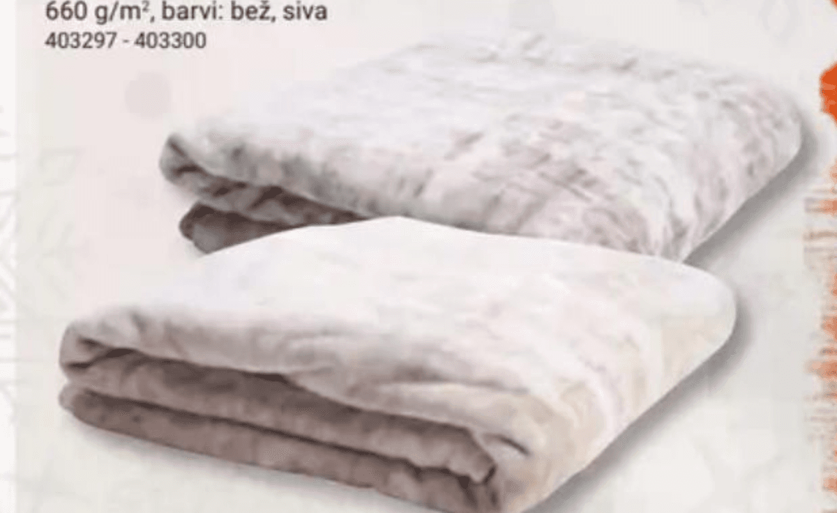 Odeja Premium Taormina 160 x 230 cm Akcija v trgovini Pevex