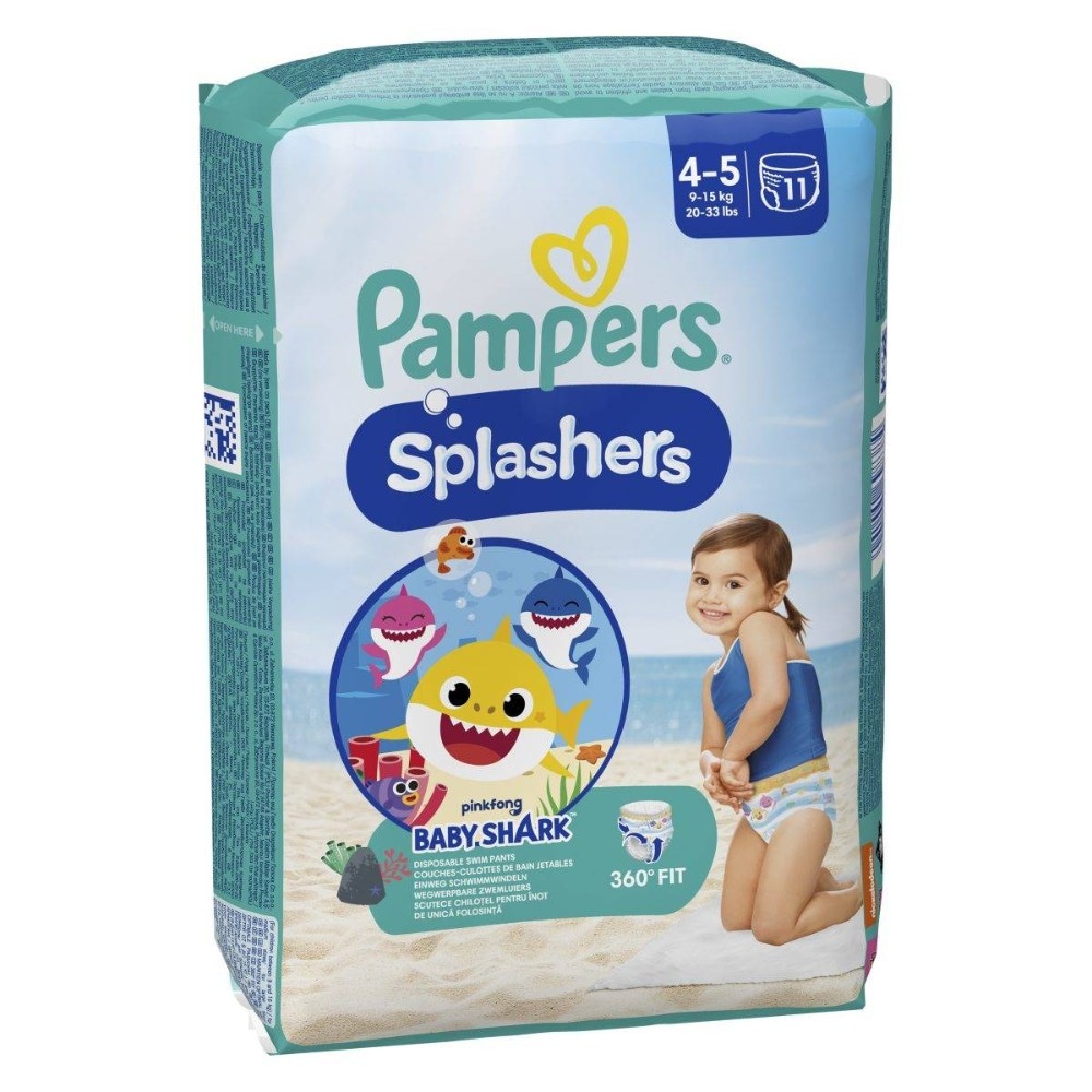 Pampers Splashers 10/1 ali 11/1 - Akcija v trgovini Jager