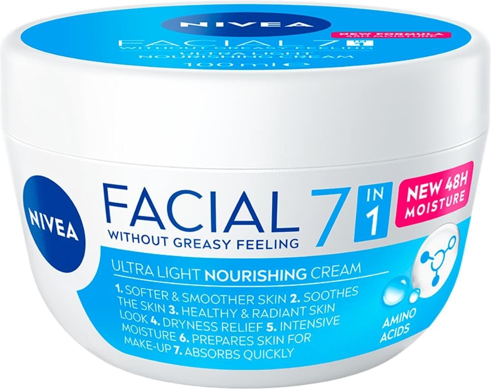 Nivea Facial hranilna dnevna krema 100 ml Akcija v trgovini Dm
