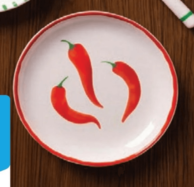 Komplet 4 krožnikov iz porcelana - Akcija v trgovini Pepco