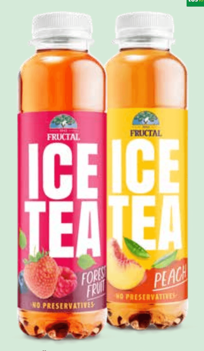 Fructal ledeni čaj 1,5 l Akcija v trgovini Spar