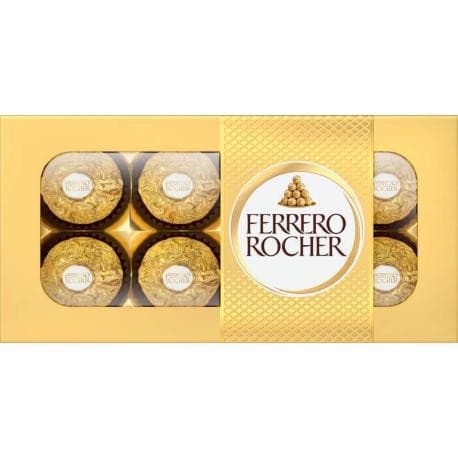 Bonboniera Rocher Rocher 8 x 8, 100 g Ferrero Rocher Akcija v trgovini Spar