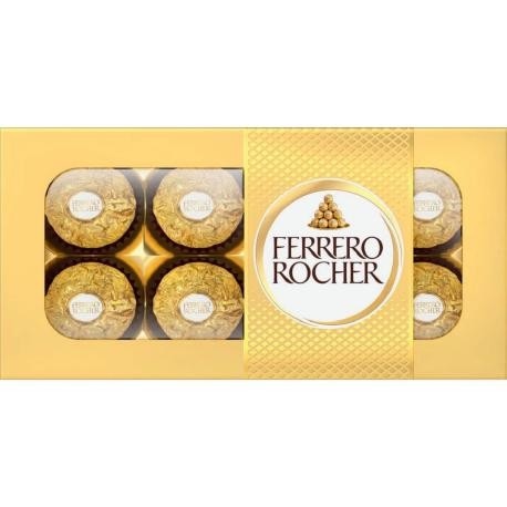 Bonboniera Rocher Rocher 8 x 8, 100 g Akcija v trgovini Spar