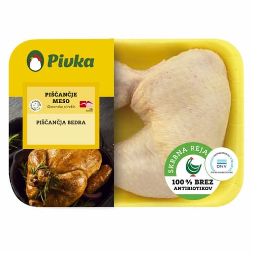 Piščančja bedra Pivka Akcija v trgovini Mercator
