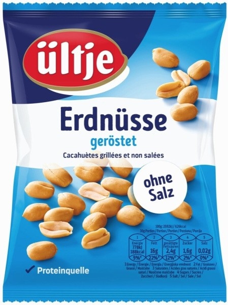 Neslani arašidi Ultje 200 g Akcija v trgovini Mercator