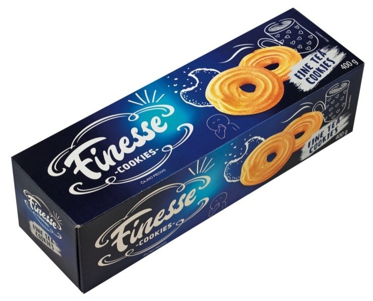 Keksi Finesse 400 g Akcija v trgovini Mercator