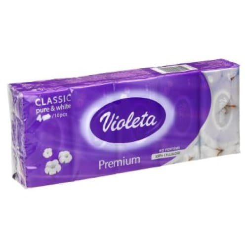 Papirnati robčki Violeta Akcija v trgovini E.Leclerc