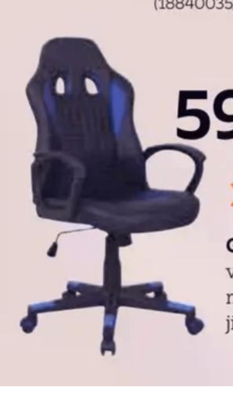 Gaming stol xora - Akcija v trgovini Lesnina