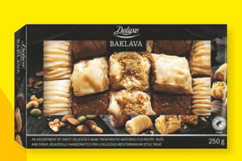 Deluxe Premium izbor baklav 250 g - Akcija v trgovini Lidl