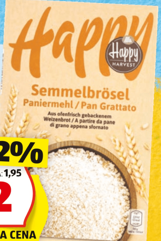 Happy Harvest krušne drobtine 1 kg Akcija v trgovini Hofer