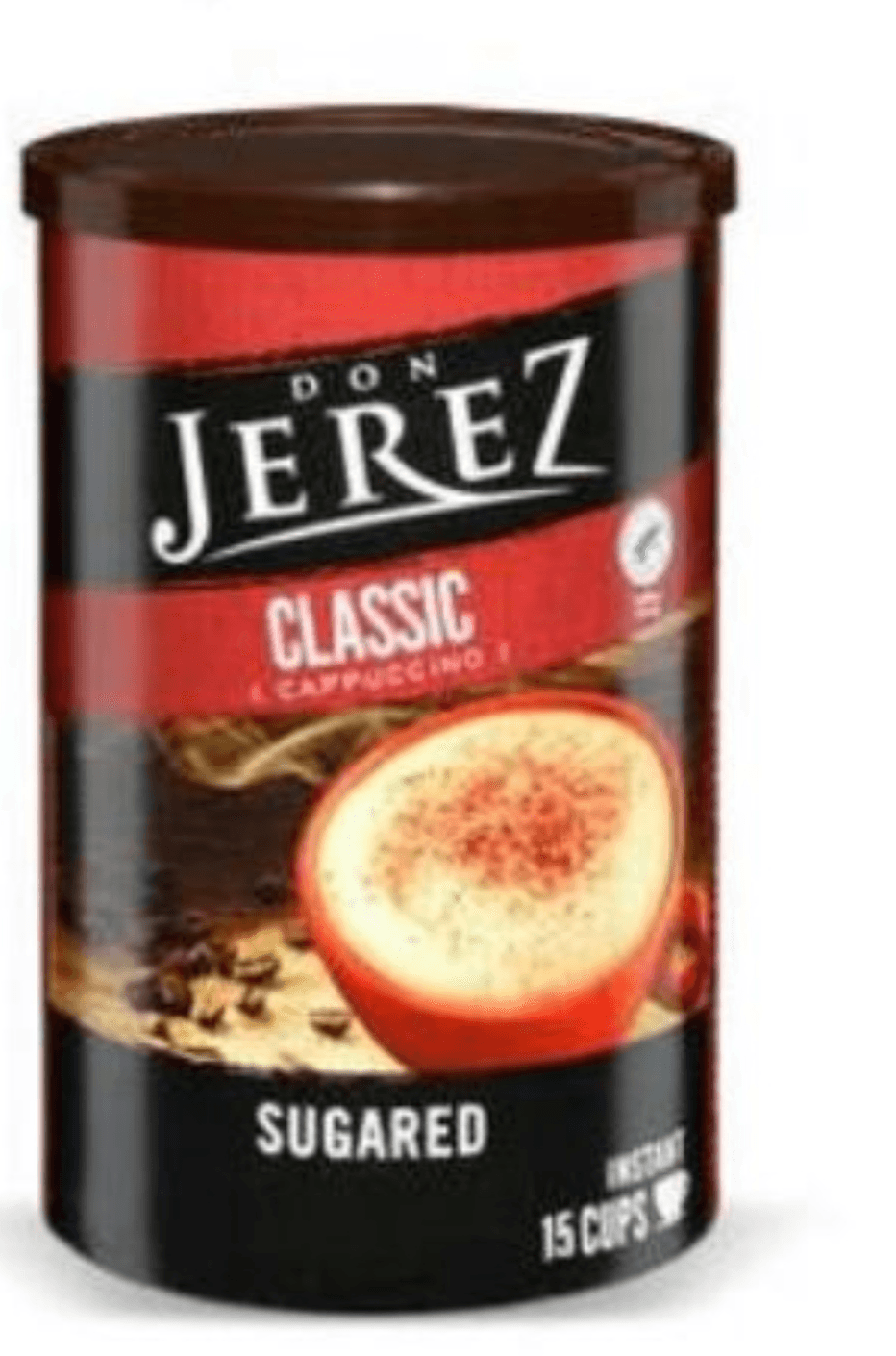 Don Jerez instant kavni napitek kapučino 250 g Akcija v trgovini Eurospin