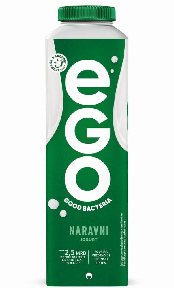 Tekoči naravni jogurt 1 kg Ego Akcija v trgovini E.Leclerc