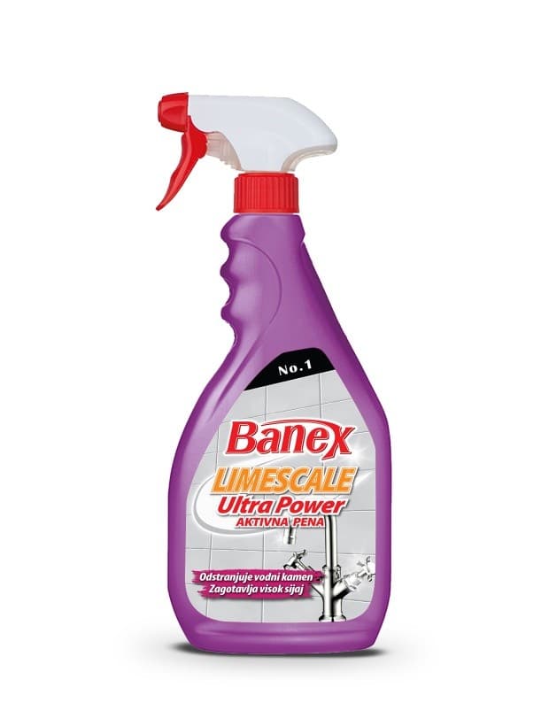 Banex Limescale Ultra Power čistilo za vodni kamen 500 ml Akcija v trgovini Tuš