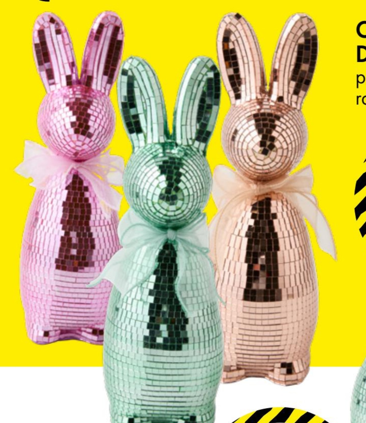 Okrasni zajec Disco - Akcija v trgovini Tedi