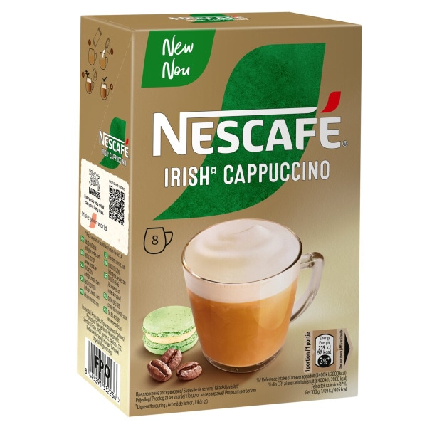 Cappuccino Nescafé čokolada, irish cream in vanilija 112 g ali sladek 108 g - Akcija v trgovini Spar