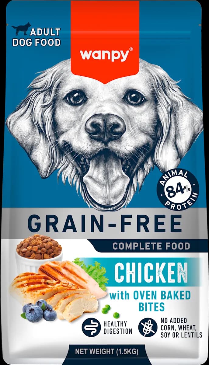 wanpy Grain Free popolna hrana za odrasle pse 1,5 kg Akcija v trgovini Dm