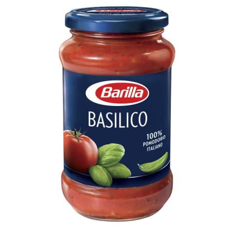Omaka z baziliko Barilla 400 g Akcija v trgovini E.Leclerc