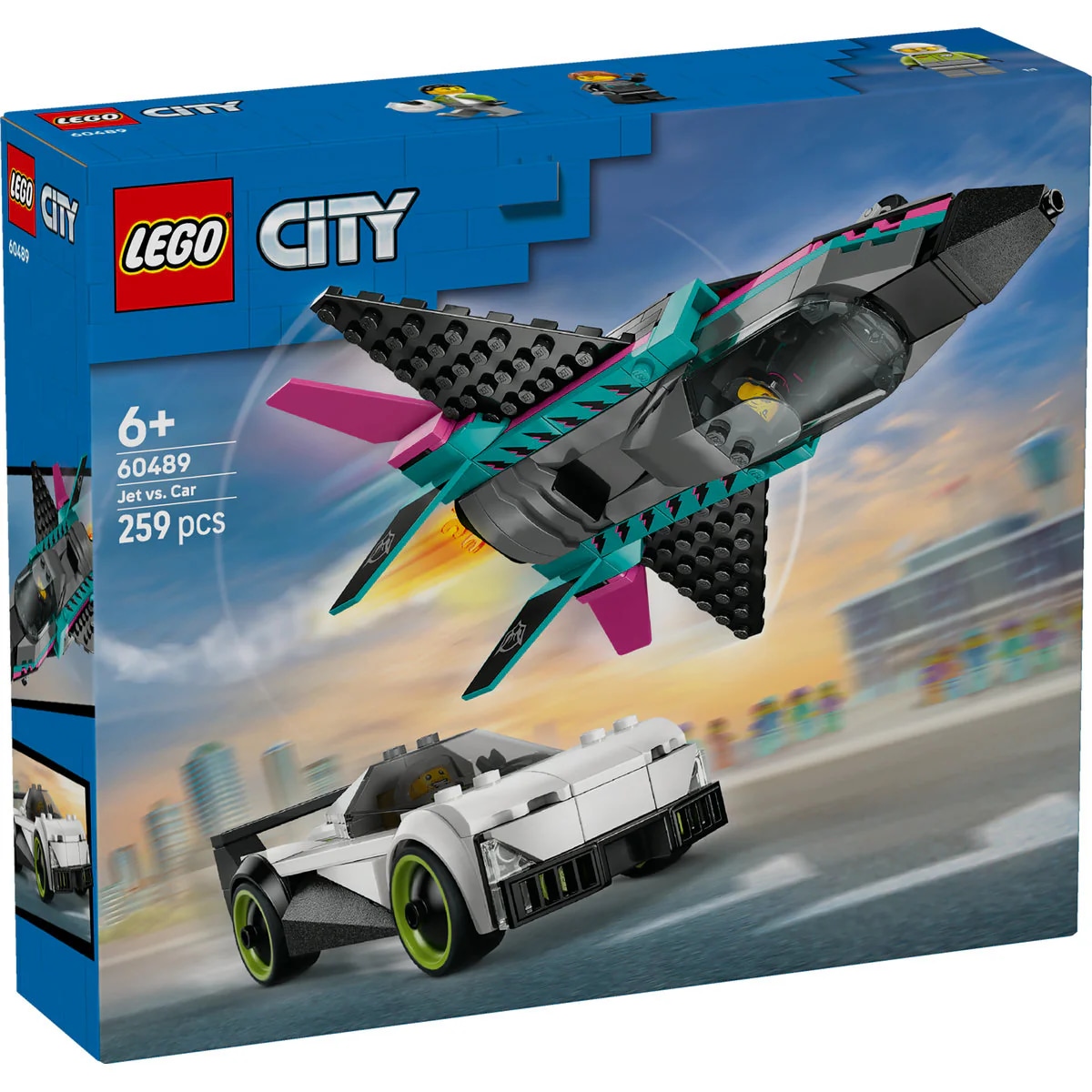 LEGO City reaktivec proti avtomobilu 259 pcs - Akcija v trgovini Regal Shop