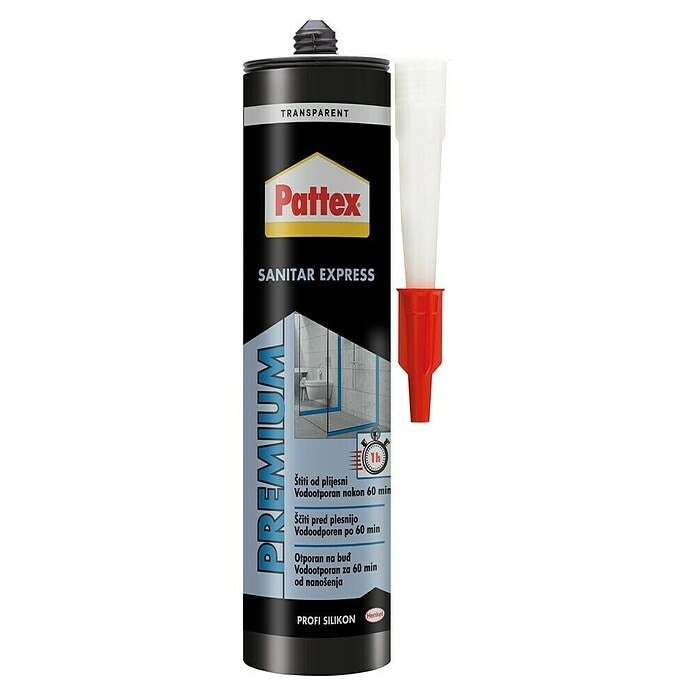 Pattex silikon Sanitar express 280 mL Akcija v trgovini Jager