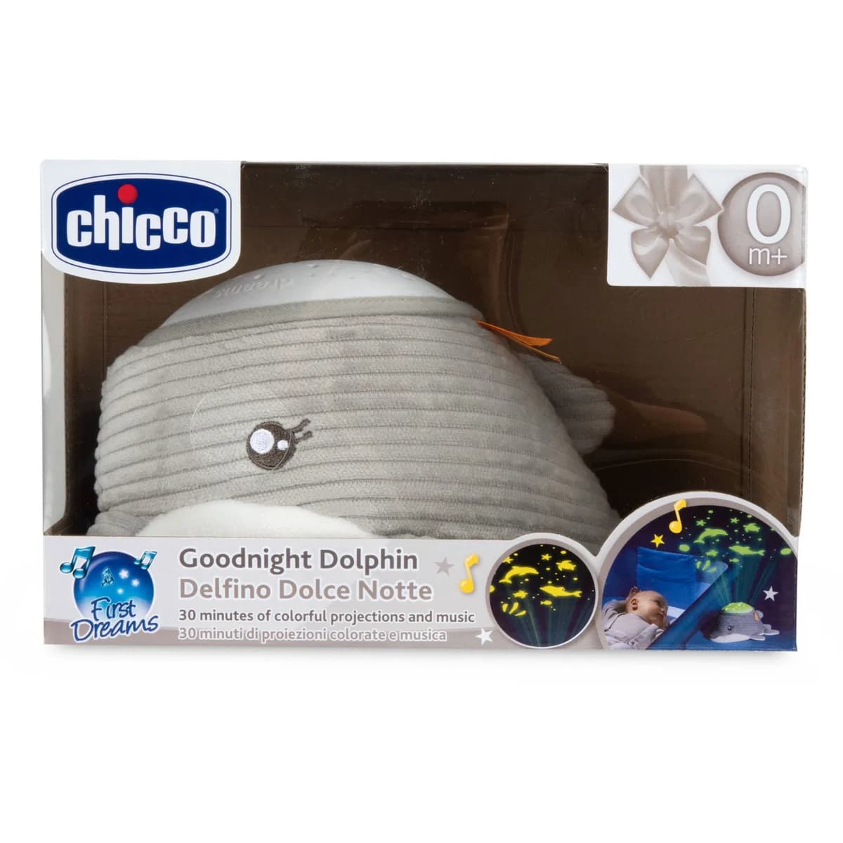 CHICCO DOLPHIN NOČNI PROJEKTOR Akcija v trgovini Mueller