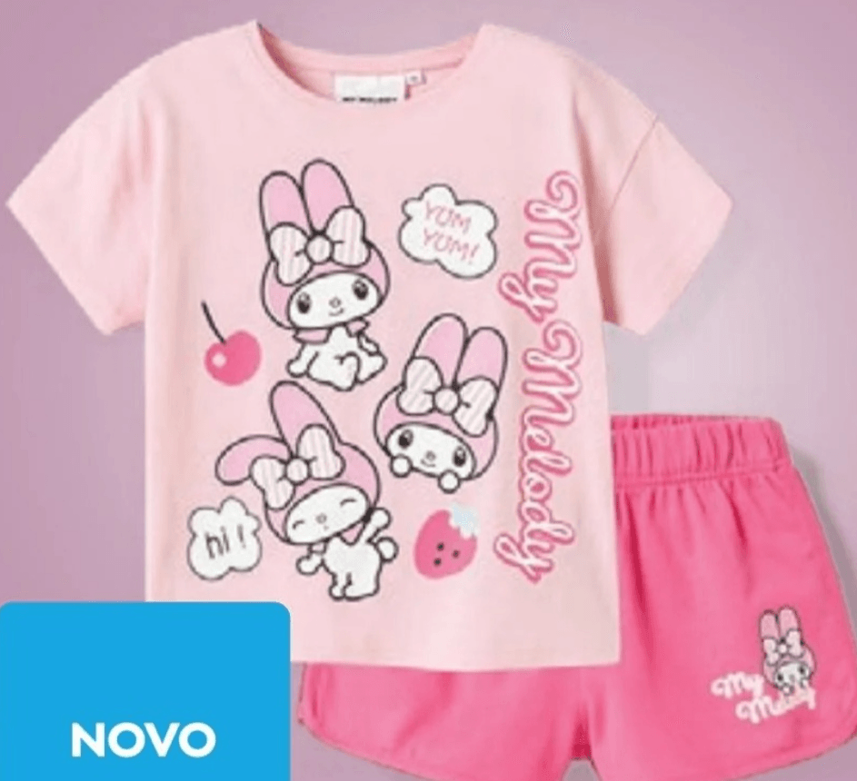 Komplet za deklice My Melody - Akcija v trgovini Pepco