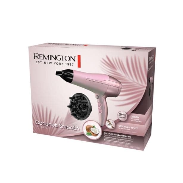 Remington sušilnik las D5901 Coconut Smooth Akcija v trgovini E.Leclerc