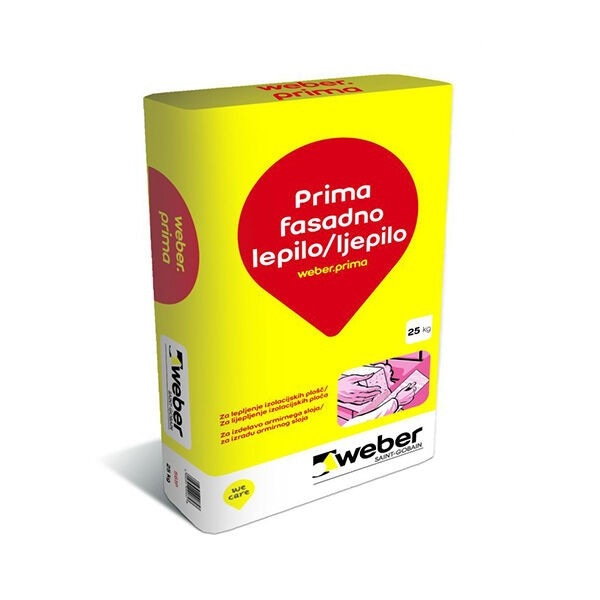 weberprima 561P fasadno lepilo 25 kg Akcija v trgovini Merkur