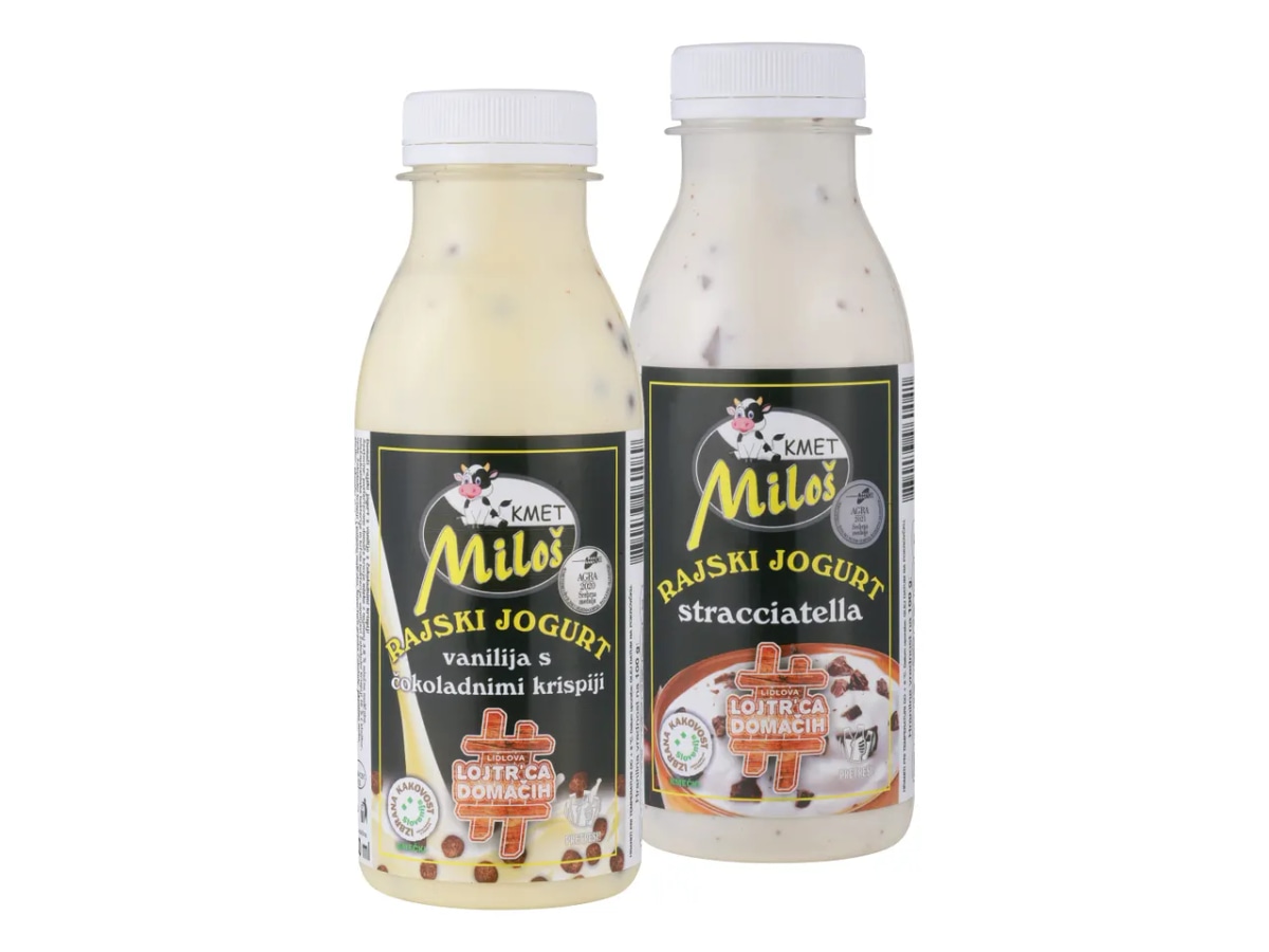 KMET MILOŠ Tekoči jogurt 350 ml - Akcija v trgovini Lidl