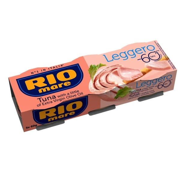 Rio Mare tunina v oljčnem olju 3x 65 g Akcija v trgovini E.Leclerc
