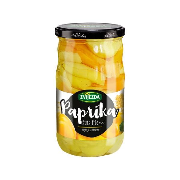 Kumarice ali rumena paprika Zvijezda 670 g Akcija v trgovini Mercator