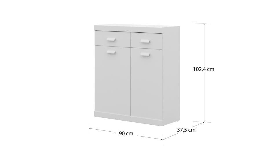 Davos omarica za čevlje 90 x 37 x 102 cm Akcija v trgovini Prima