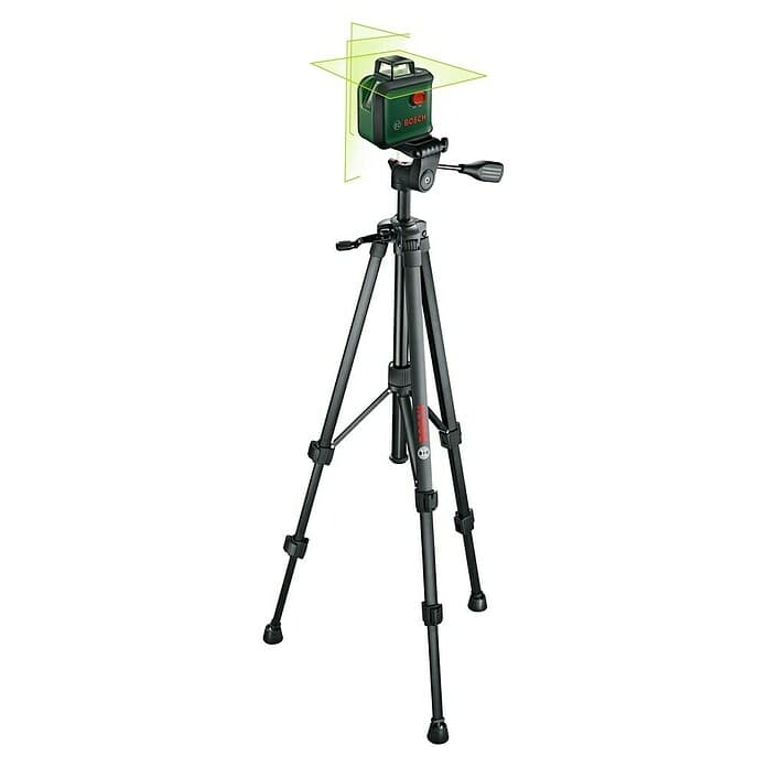 Križni laser za niveliranje Bosch UniversalLevel 360 in stativ TT150 Akcija v trgovini Pevex