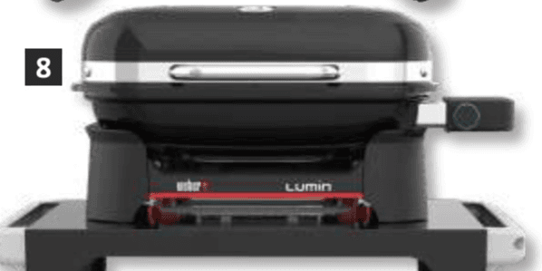 Električni žar 'Lumin Compact' Weber Akcija v trgovini Bauhaus