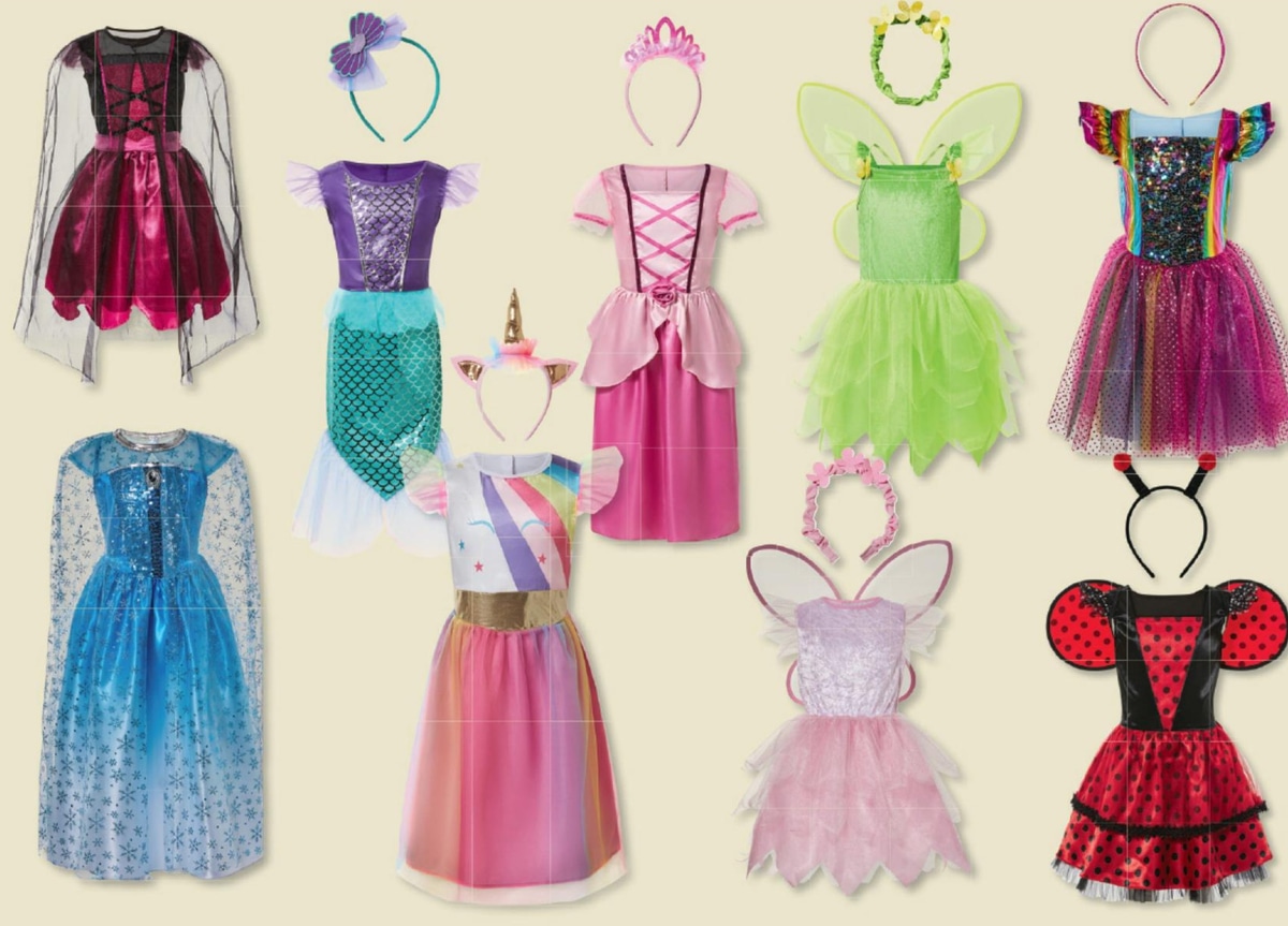 Dekliški pustni komplet - Akcija v trgovini Lidl