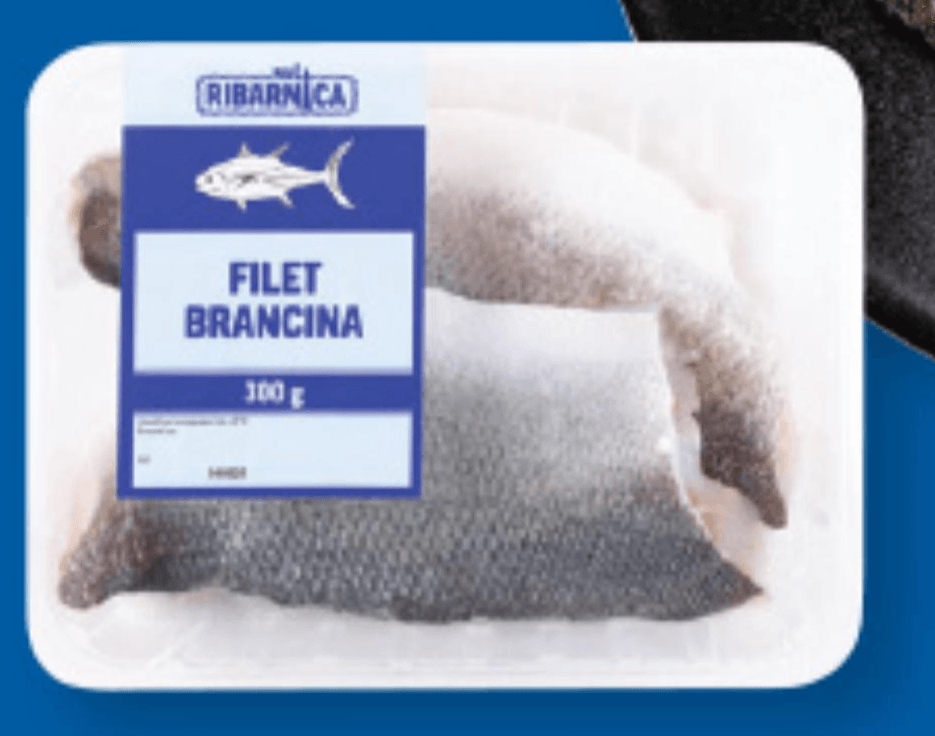NAŠA RIBARNICA Svež file jadranskega brancina 300 g - Akcija v trgovini Lidl