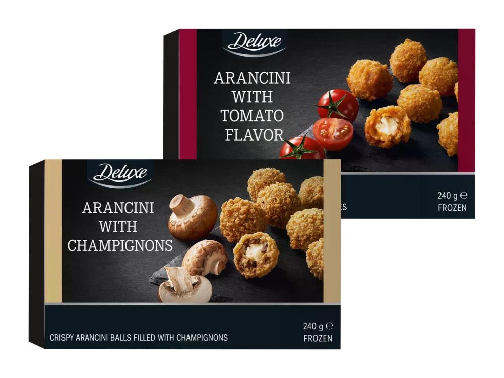 Deluxe Riževe kroglice Arancini z nadevom 240 g - Akcija v trgovini Lidl