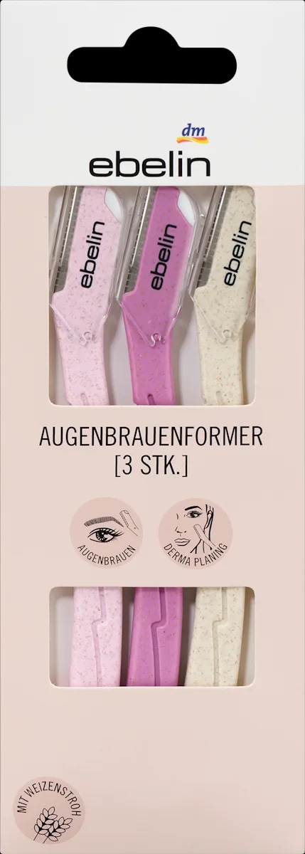 ebelin pripomoček za oblikovanje obrvi 3 kosi - Akcija v trgovini Dm
