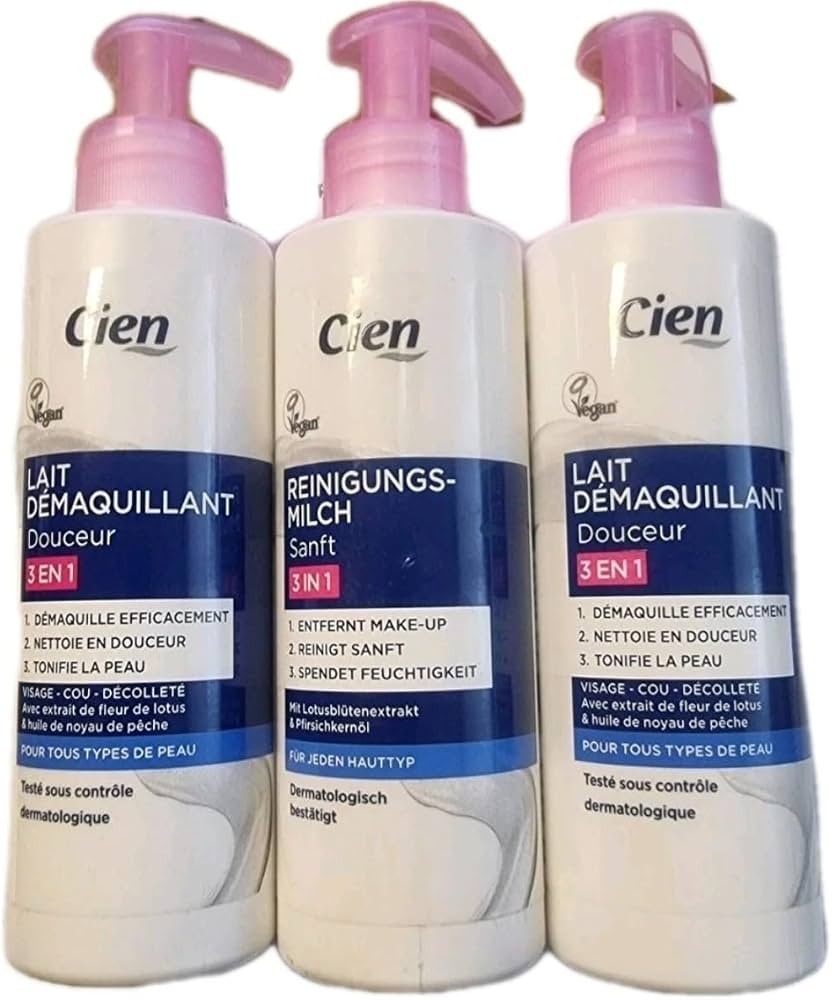 Cien čistilno mleko za obraz 250 ml Akcija v trgovini Lidl