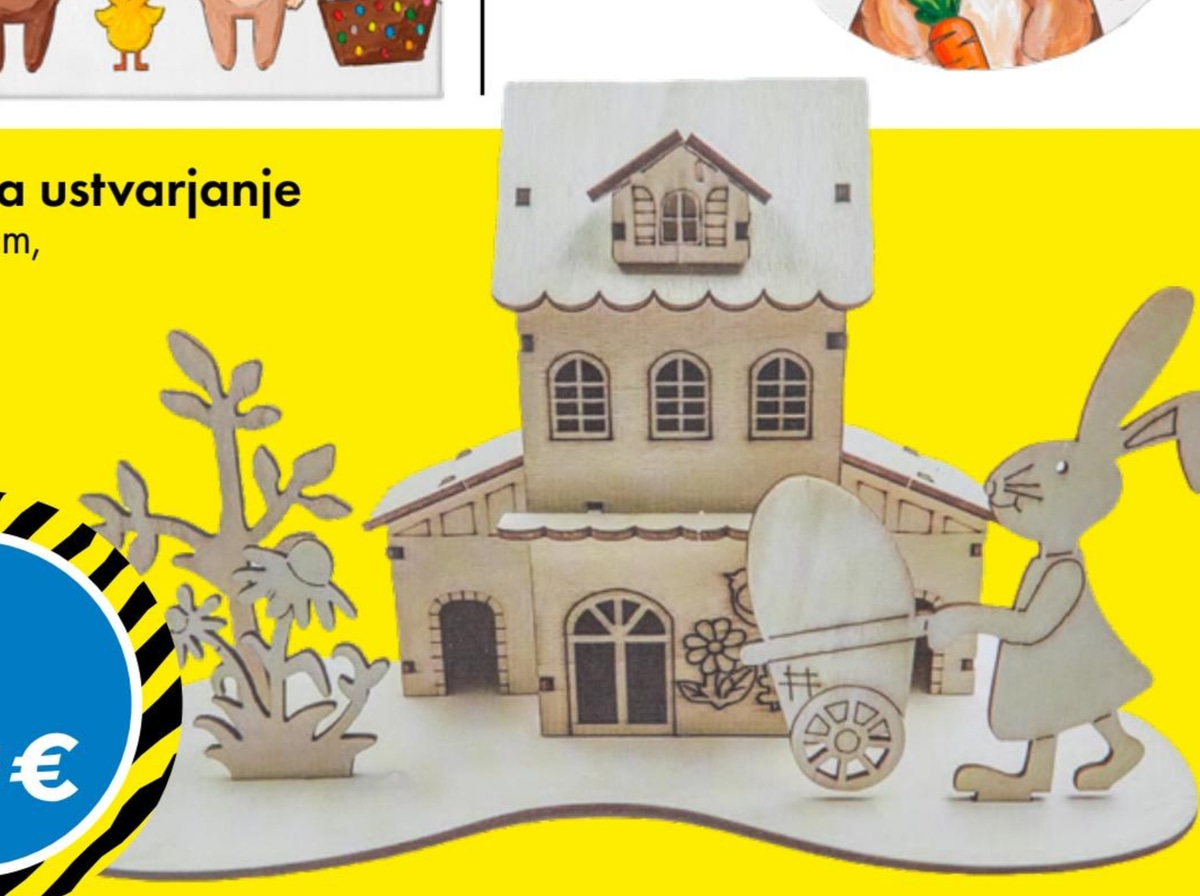 Komplet za ustvarjanje - Akcija v trgovini Tedi