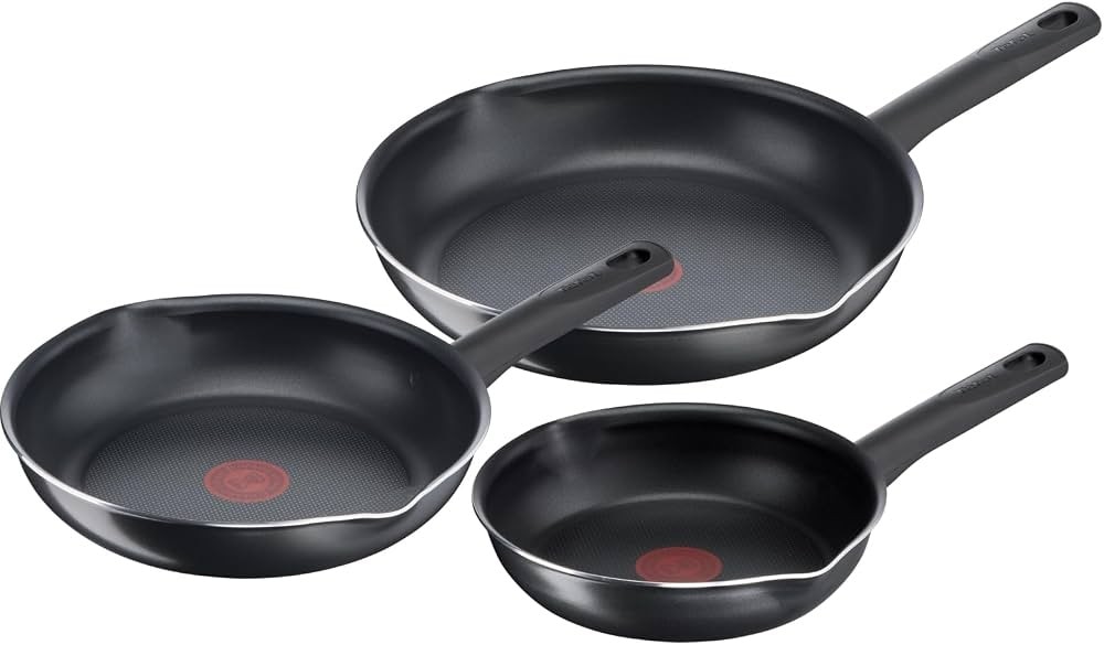 Tefal set ponev 3/1 Dark Essential 20 cm, 24 cm in 28 cm Akcija v trgovini E.Leclerc
