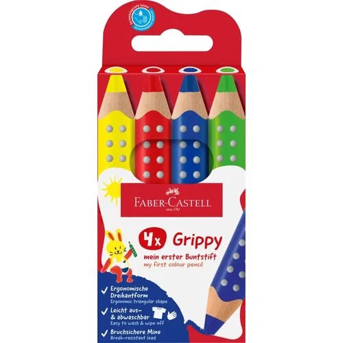 Faber-Castell barvice Jumbo Grippy 4/1 Akcija v trgovini Spar