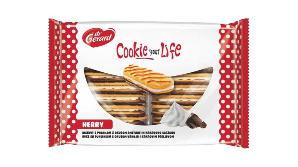 Cookie Your Life keksi Herry 300 g Akcija v trgovini Tuš