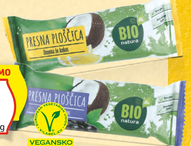 Bio Natura Bio veganska ploščica 50 g - Akcija v trgovini Hofer
