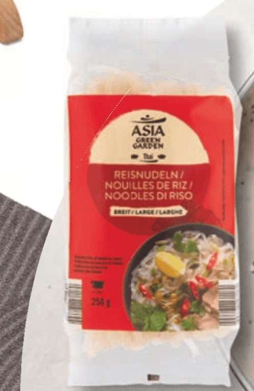 Asia Green Garden riževi rezanci 250 g Akcija v trgovini Hofer
