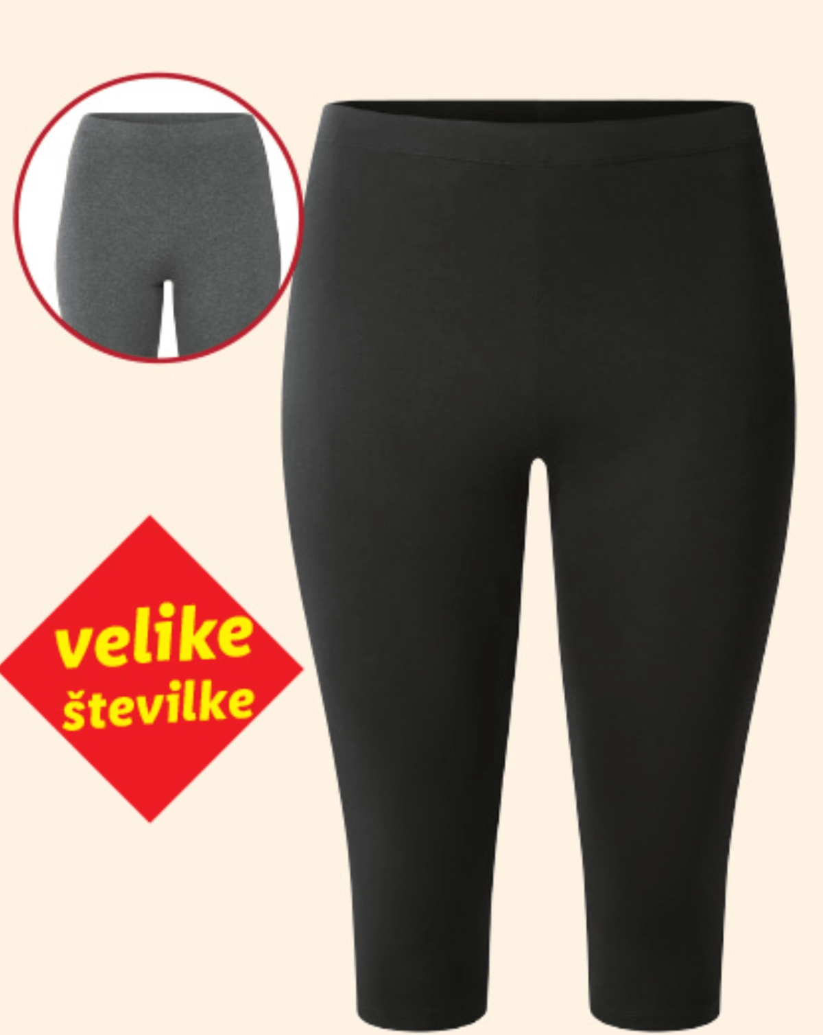 ESMARA Ženske kapri pajkice - Akcija v trgovini Lidl