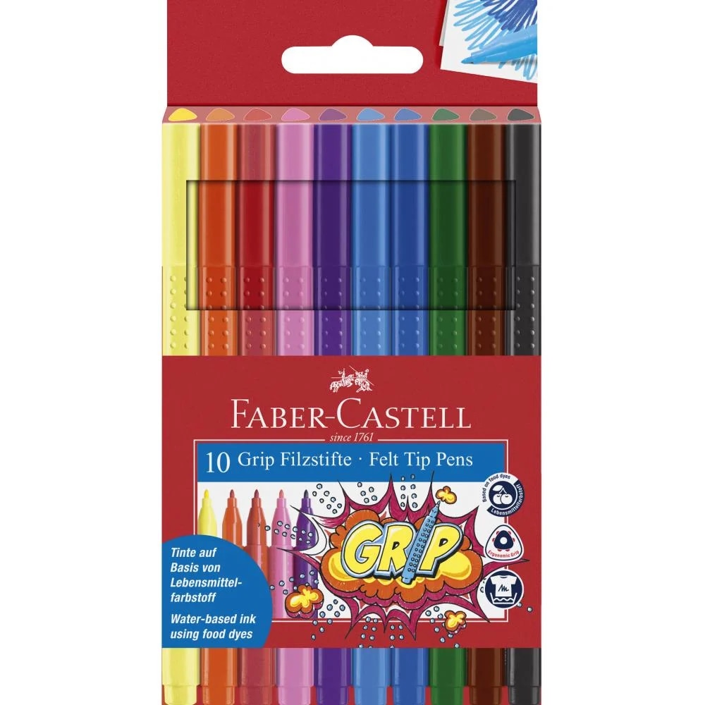 Faber-Castell Flomastri FC Grip 10/1 Akcija v trgovini Spar